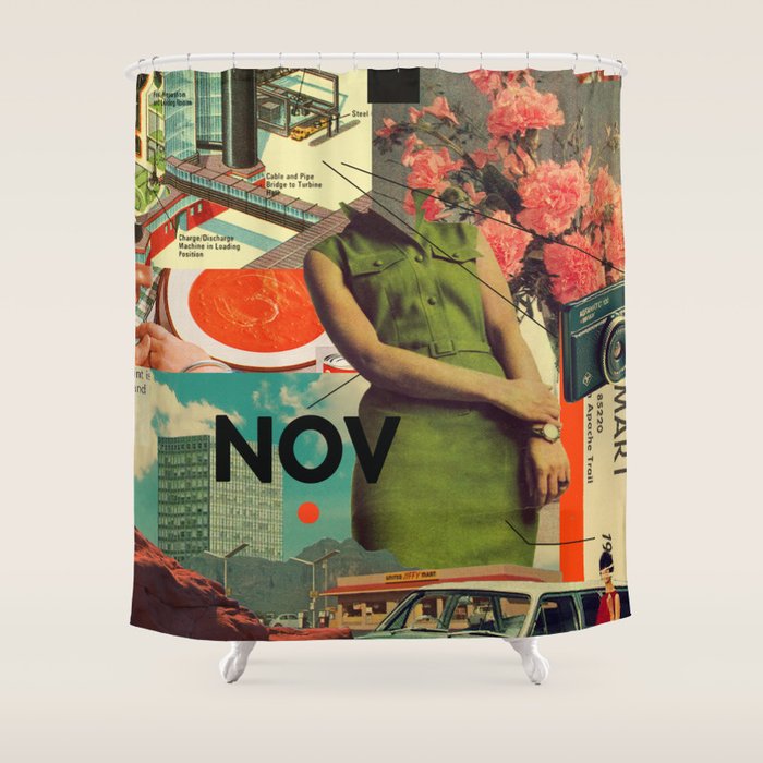 NOVember Shower Curtain Gallery Image 1