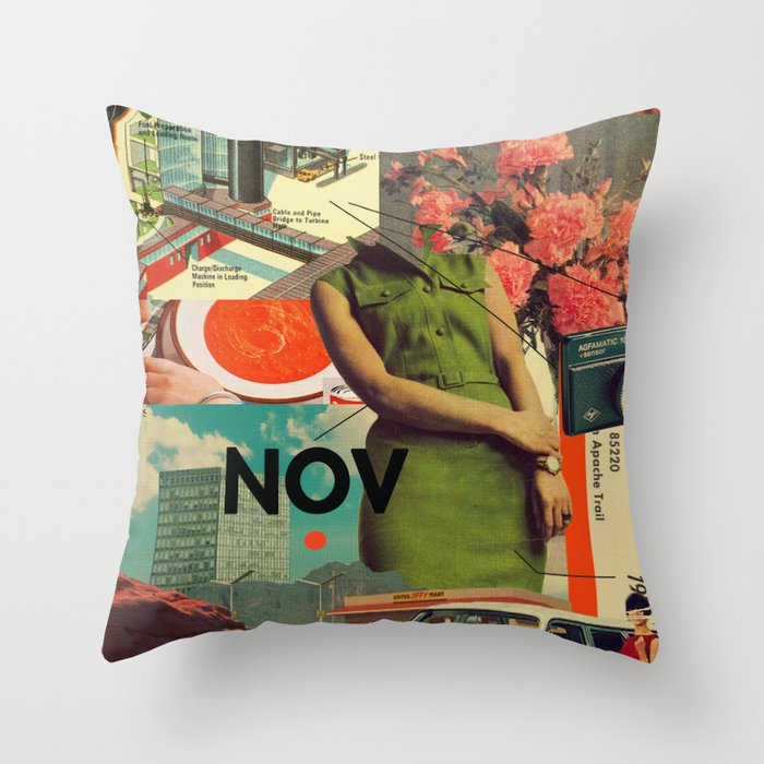 NOVember Throw Pillow Gallery Image 6