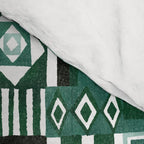 Geometric Tapestry - Green Comforter Gallery Image 4