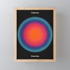 California Dreaming: Midnight Black Edition Mini Art Print Gallery Image 1