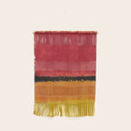 Untitled After Rothko Low Poly Geometric Triangles Wall Hanging Gallery Image 1
