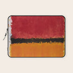 Untitled After Rothko Low Poly Geometric Triangles Laptop Sleeve Gallery Image 1