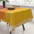 Untitled After Rothko Low Poly Geometric Triangles Tablecloth Gallery Image 3