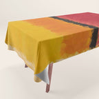 Untitled After Rothko Low Poly Geometric Triangles Tablecloth Gallery Image 1