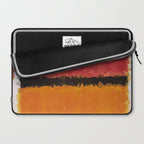 Untitled After Rothko Low Poly Geometric Triangles Laptop Sleeve Gallery Image 2