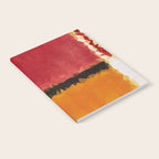 Untitled After Rothko Low Poly Geometric Triangles Notebook Gallery Image 2