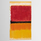 Untitled After Rothko Low Poly Geometric Triangles Tablecloth Gallery Image 2