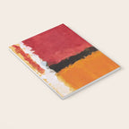 Untitled After Rothko Low Poly Geometric Triangles Notebook Gallery Image 3