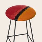 Untitled After Rothko Low Poly Geometric Triangles Stool Gallery Image 2