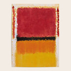 Untitled After Rothko Low Poly Geometric Triangles Poster Gallery Image 4