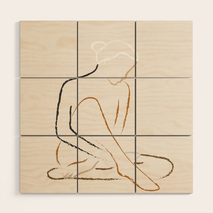Harmony 04 Wood Wall Art Gallery Image 1