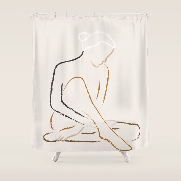 Harmony 04 Shower Curtain Gallery Image 1