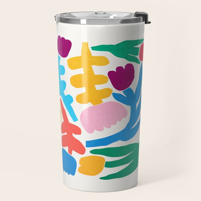 Paper Flowers: Matisse Edition Travel Mug Gallery Image 2