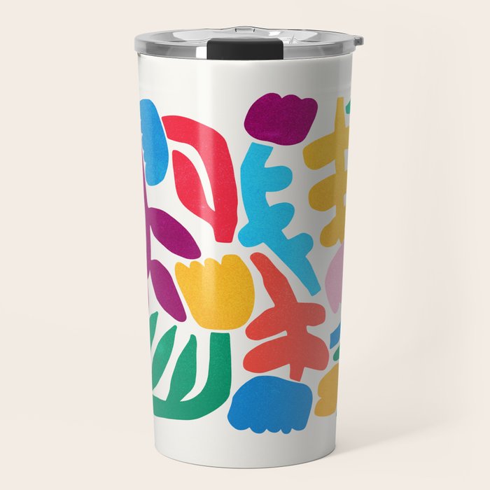 Paper Flowers: Matisse Edition Travel Mug Gallery Image 1