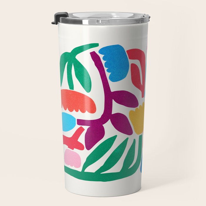 Paper Flowers: Matisse Edition Travel Mug Gallery Image 3