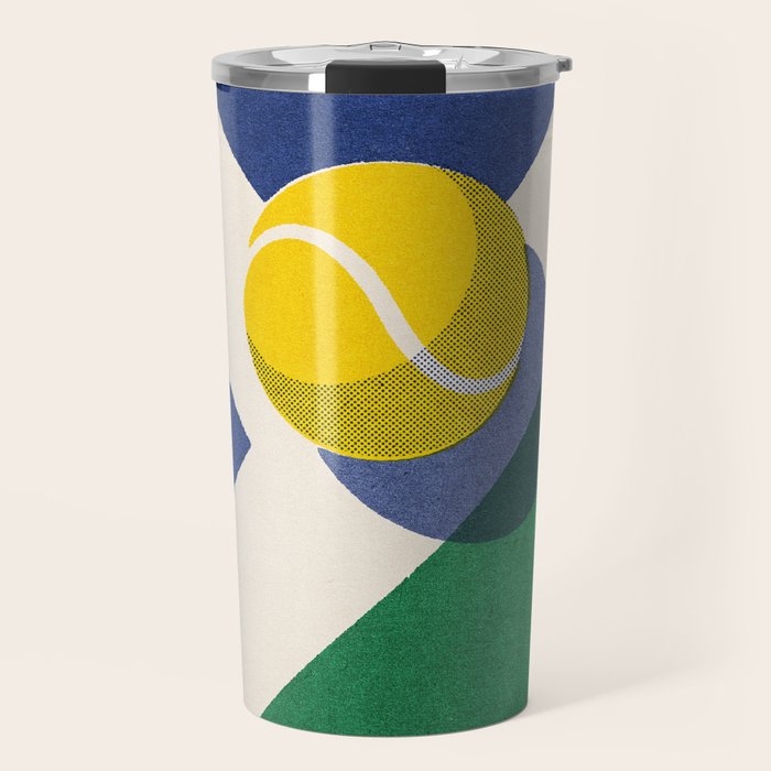 BALLS / Tennis - hard court I Travel Mug Gallery Image 1