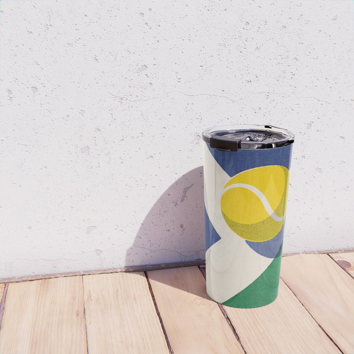 BALLS / Tennis - hard court I Travel Mug Gallery Image 4