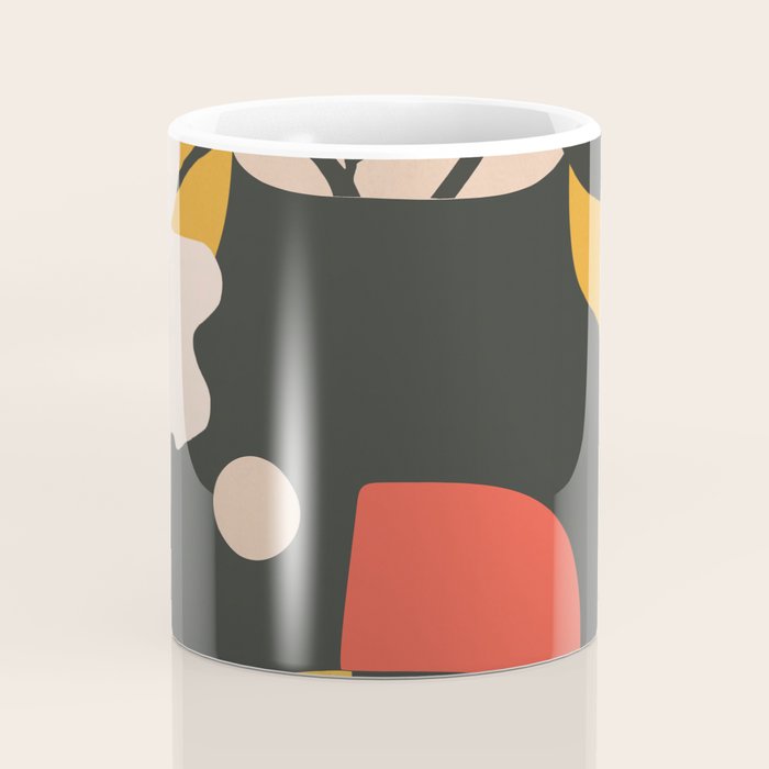 Geometric Blossom 1 Coffee Mug Gallery Image 4