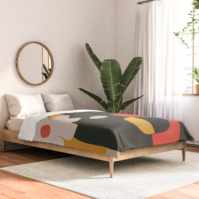 Geometric Blossom 1 Comforter Gallery Image 2