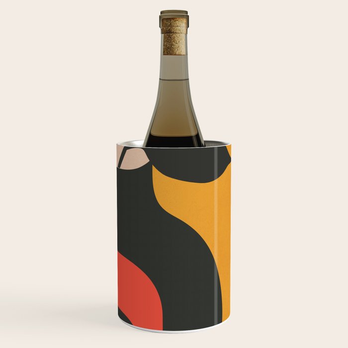 Geometric Blossom 1 Wine Chiller Gallery Image 3