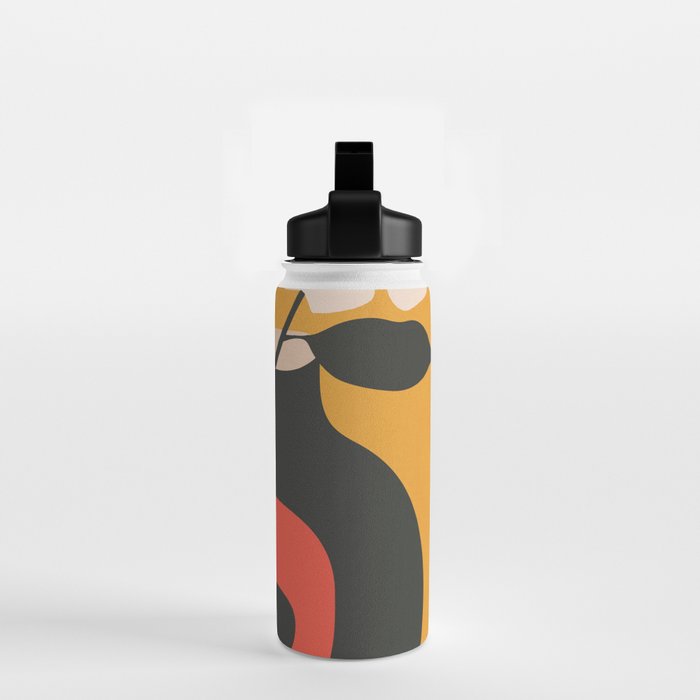 Geometric Blossom 1 Water Bottle Gallery Image 2