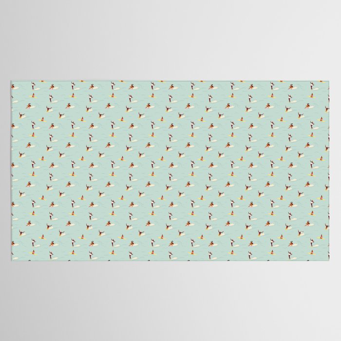 Waikiki beach Tablecloth Gallery Image 2