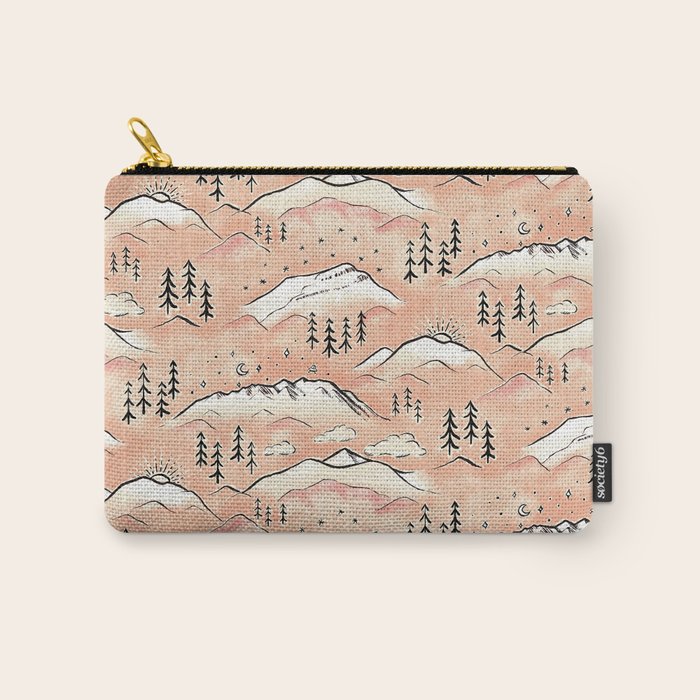 Monte Vista - peach Carry All Pouch Gallery Image 1