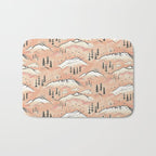 Monte Vista - peach Bath Mat Gallery Image 1