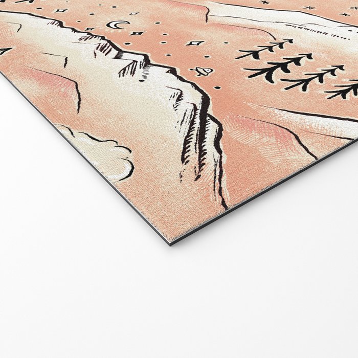 Monte Vista - peach Welcome Mat Gallery Image 2