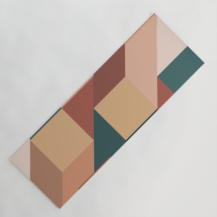 Maximalist Geometric 06A Yoga Mat Gallery Image 1