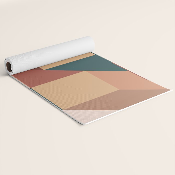 Maximalist Geometric 06A Yoga Mat Gallery Image 2