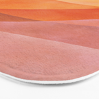 Modern Abstract Art Print - Watercolor Mountain #8 Bath Mat Gallery Image 3