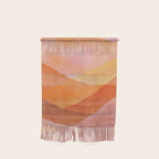 Modern Abstract Art Print - Watercolor Mountain #8 Wall Hanging Gallery Image 1