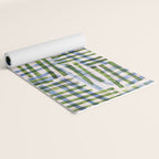 Abstract Linocut Pattern #8 Yoga Mat Gallery Image 2