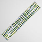 Abstract Linocut Pattern #8 Table Runner Gallery Image 3