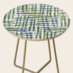 Abstract Linocut Pattern #8 Side Table Gallery Image 2