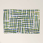 Abstract Linocut Pattern #8 Welcome Mat Gallery Image 1
