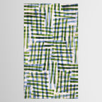 Abstract Linocut Pattern #8 Tablecloth Gallery Image 2