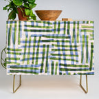Abstract Linocut Pattern #8 Credenza Gallery Image 1