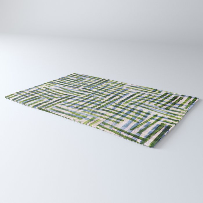 Abstract Linocut Pattern #8 Rug Gallery Image 3