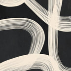 Black and White  Abstract Line Art  2 Coffee Mug Gallery Image 2
