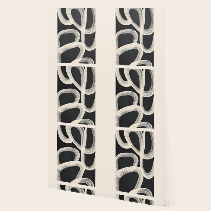 Black and White  Abstract Line Art  2 Wallpaper Gallery Image 2