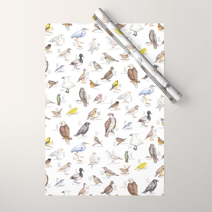 Birds of the Pacific Northwest Wrapping Paper Gallery Image 1