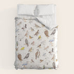 Birds of the Pacific Northwest Comforter Gallery Image 6