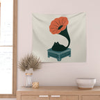 Grameowphone Wall Tapestry Gallery Image 2