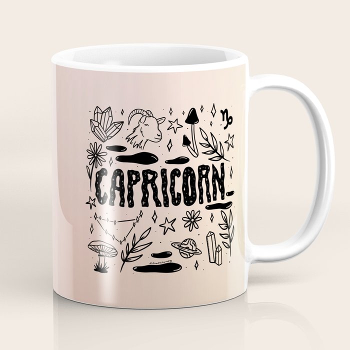 Celestial Capricorn Coffee Mug Gallery Image 1