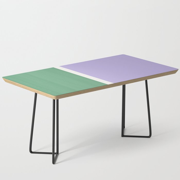 Color Block VIII Purple Green Coffee Table Gallery Image 1