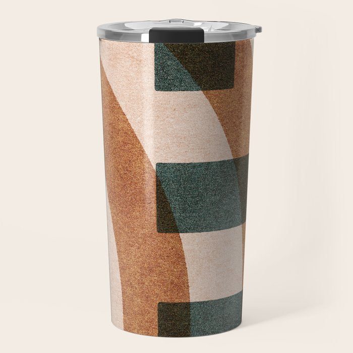 ABSTRACT ALPHABET / Decorative H Travel Mug Gallery Image 1