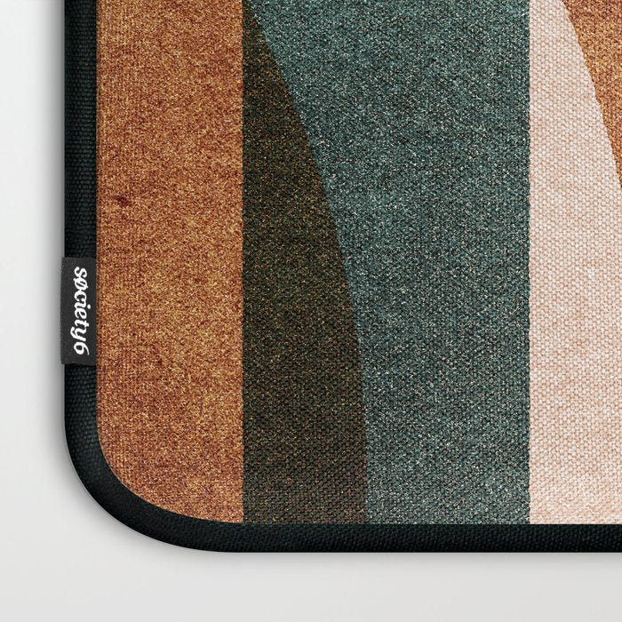 ABSTRACT ALPHABET / Decorative H Laptop Sleeve Gallery Image 3