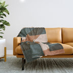 ABSTRACT ALPHABET / Decorative H Throw Blanket Gallery Image 1